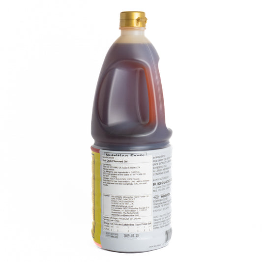 HOSHIJIRUSHI RAYU HOT CHILLI OIL 1.8L