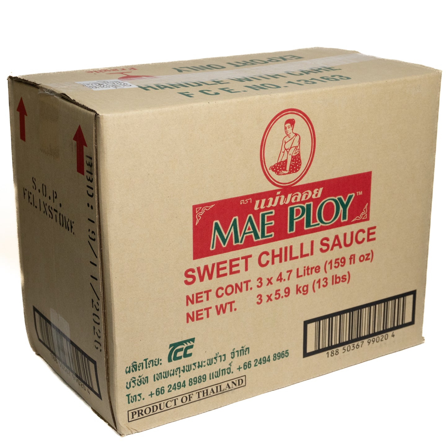 MAE PLOY SWEET CHILLI SAUCE チリソース3*5.9kg