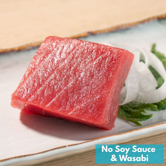 Akami Bluefin Tuna Sashimi Block 90-100g by Nobu Sakaguchi (15 years at a Michelin starred)