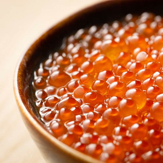 Ikura Salmon Roe 50g by Nobu Sakaguchi (15 years at a Michelin star)