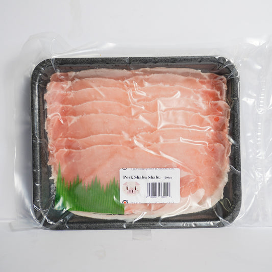Thinly Sliced Pork Loin for Shabu Shabu 190-200g From Spain / Belgium