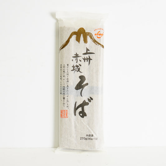 Akagi Shokuhin Joshu Akagi Soba Noodles, 270g (3 servings)