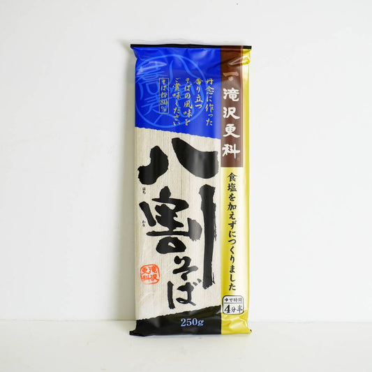 Nissin Takizawa Sarashina Hachiwari Soba Noodles 250g