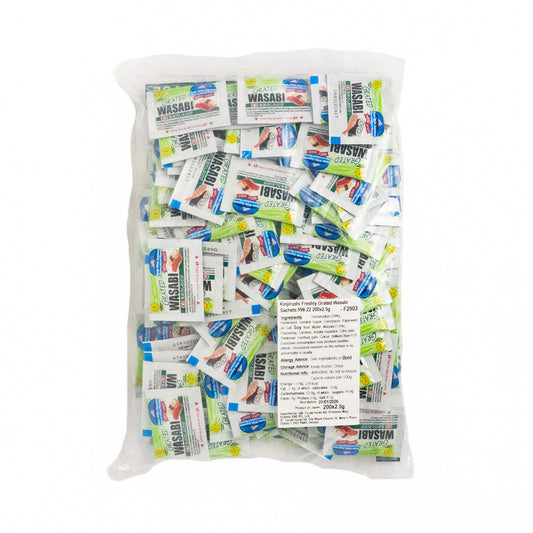 Kinjirushi Freshly Grated Wasabi Sachets RW-22 200x2.5g