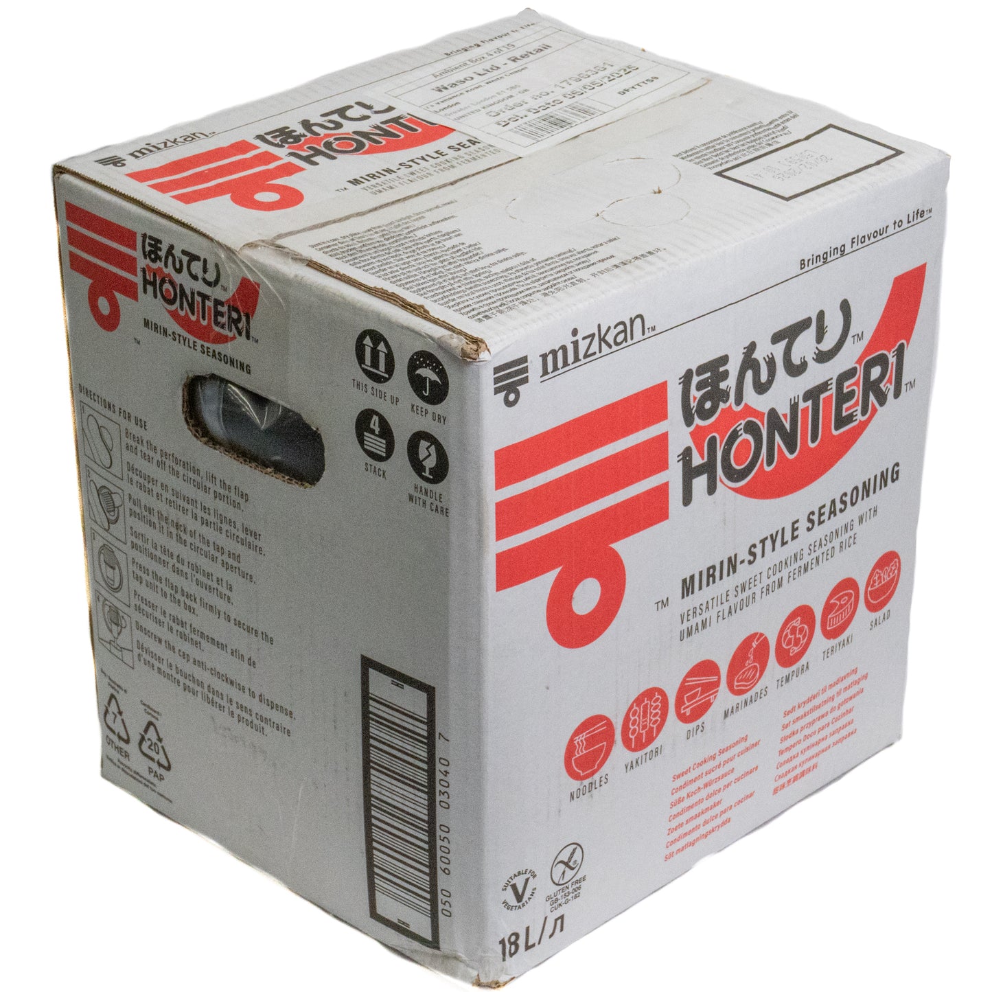 ミツカン ほんてりみりん 甘調味料 18L