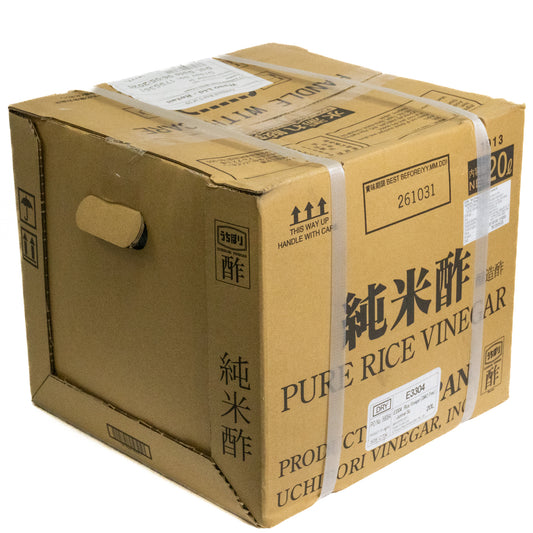 Uchibori GMO Free Rice Vinegar- Junmai Su- no Tap 20L